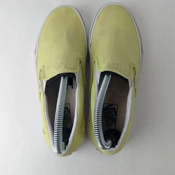 Vans Lime Green Loafers 6.5/8 - Picture 6 of 7